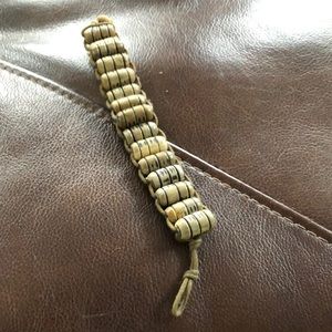 Mens beaded bracelet - Hawaiian style - very cool add to a shorts and tee shirt